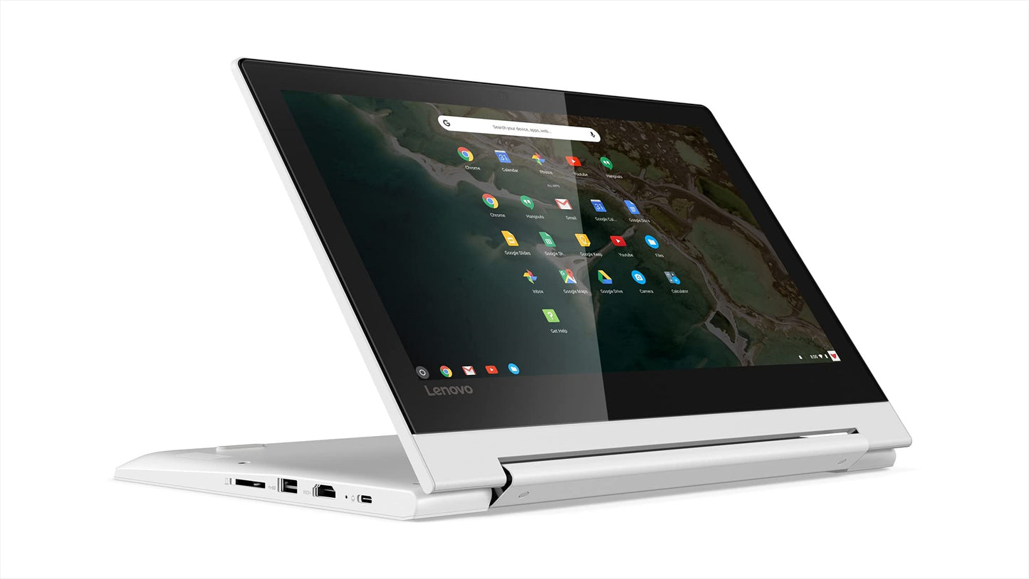 Lenovo Slim 3 Chromebook, 14″ FHD IPS Touchscreen Laptop, MediaTek Kompanio 520 Processor, 4GB RAM, 224GB Storage (64GB eMMC+160GB Docking Station Set), Webcam, Chrome OS, Abyss Blue