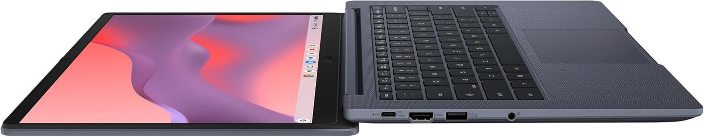 ASUS Chromebook CX14 Touchscreen Laptop, 14" Full HD NanoEdge Touchscreen Display, Intel Celeron N4500, 128GB eMMC, 8GB RAM, ChromeOS, Quite Blue, CX1405CKA-AS02T-CB