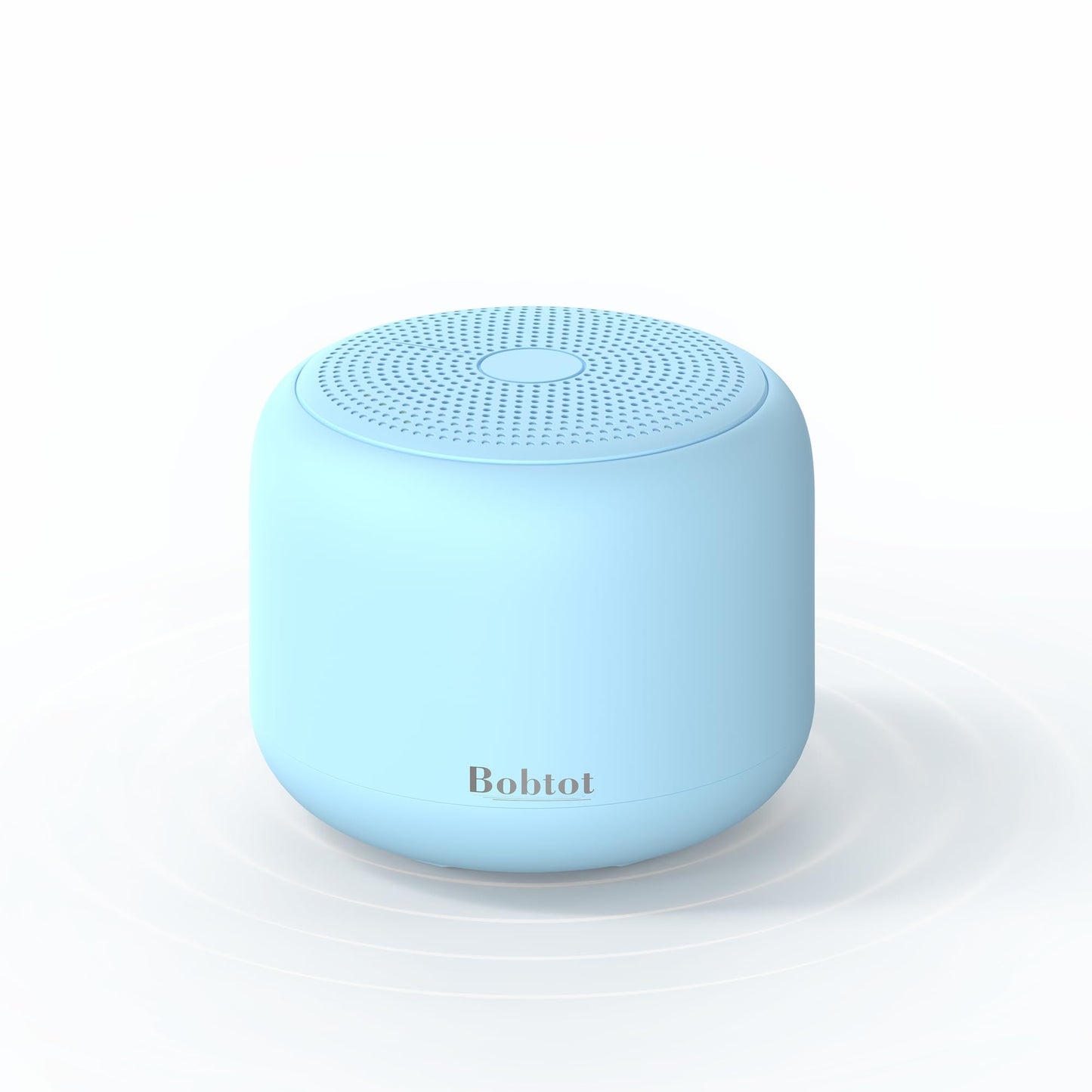 Bobtot Portable Bluetooth Speakers with Strap Easy to Carry, Wireless IPX5 Waterproof Mini Speaker with Loud Stereo Sound, 20 Hours Playtime, Rechargeable Battery, Built-in Microphone (Pink)