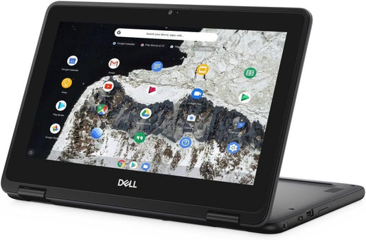 Dell Chromebook 11 3100 2-in-1 11.6" Touchscreen Laptop Computer, Celeron N4000, 4GB RAM, 32GB eMMC, Type-C, Chrome OS (Renewed)