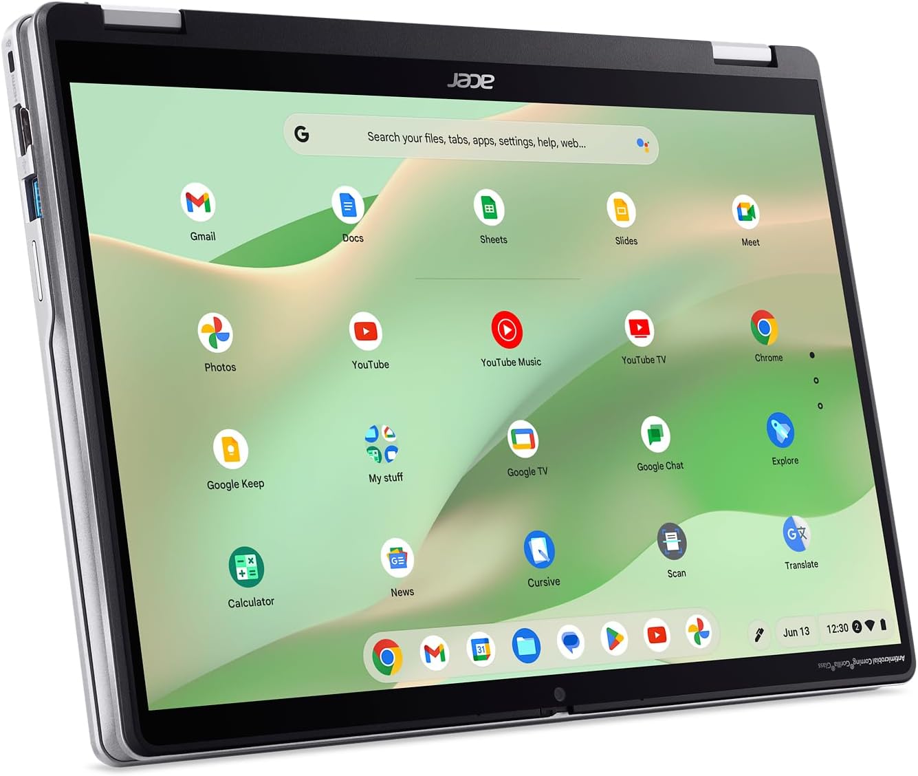 Acer Chromebook CP314-2HN-C4GZ, 14in FHD Touchscreen Laptop, 1920 x 1080, Intel N100, 8GB RAM, 128GB SSD eMMC, Convertible, Chrome OS