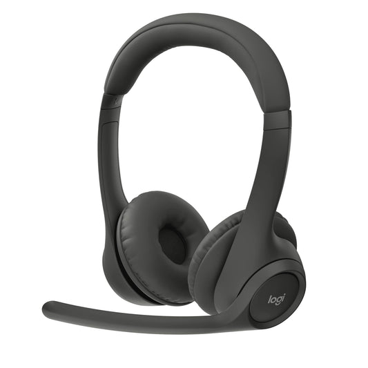 Logitech H390 Wired Headset for PC/Laptop, Stereo Headphones with Noise Cancelling Microphone, USB-A, in-Line Controls, Works with Chromebook - Rose, 1 Pack