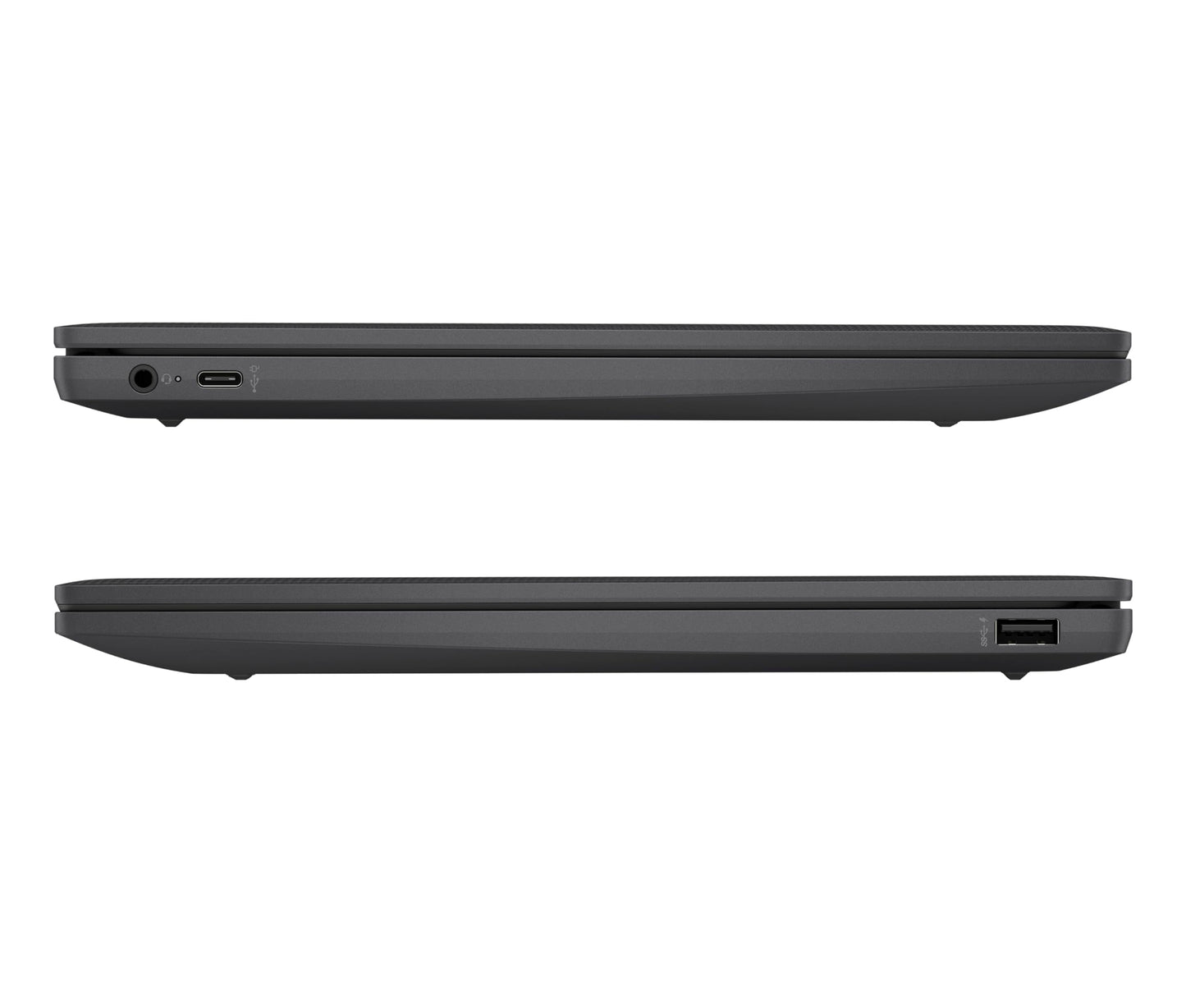 HP Chromebook 14 inch, Intel® Processor N100, 4GB RAM, 128GB UFS, HD(1366 x 768), Anti-Glare, HP True Vision 720p HD Camera w Privacy Shutter, Dual-Array mic, ChromeOS, Chalkboard Grey (14a-nf0036ca)