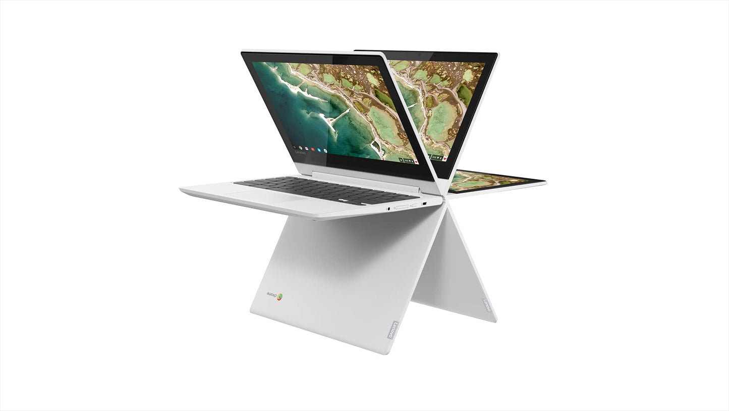 Lenovo Slim 3 Chromebook, 14″ FHD IPS Touchscreen Laptop, MediaTek Kompanio 520 Processor, 4GB RAM, 224GB Storage (64GB eMMC+160GB Docking Station Set), Webcam, Chrome OS, Abyss Blue