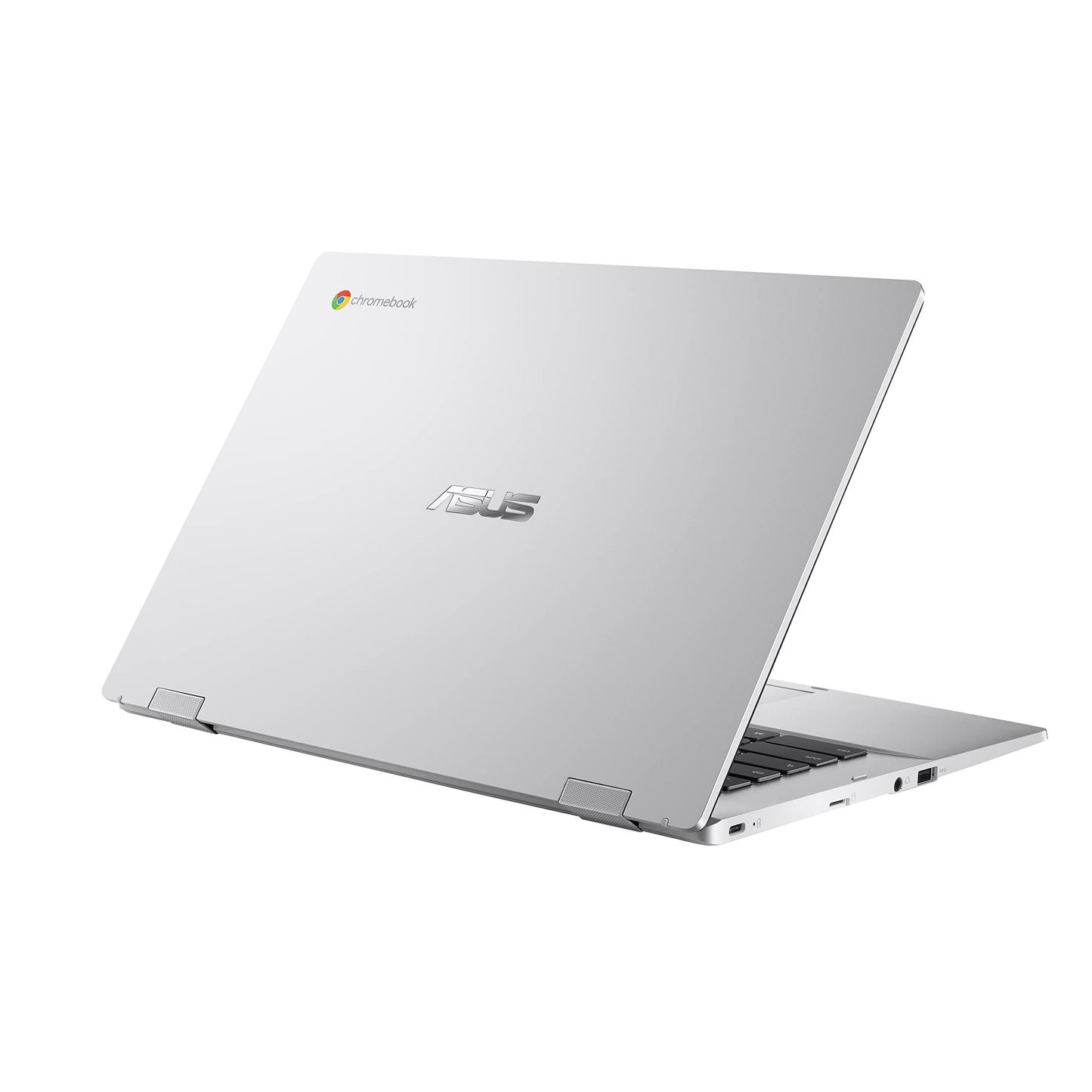 ASUS Chromebook CX1 14" FHD Laptop, Intel Celeron N4500, 4GB RAM, 224GB Storage (64GB eMMC+160GB Docking Station Set), Intel UHD Graphics, HD Camera, WiFi 6, Chrome OS, Silver