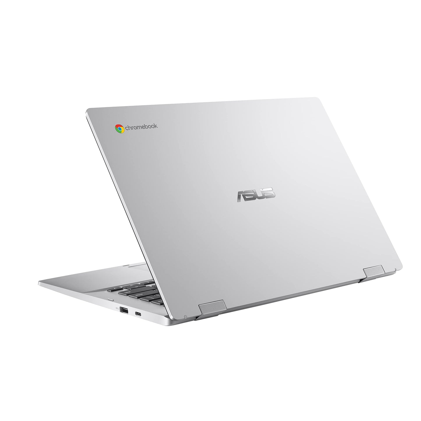 ASUS Chromebook CX1 14" FHD Laptop, Intel Celeron N4500, 4GB RAM, 224GB Storage (64GB eMMC+160GB Docking Station Set), Intel UHD Graphics, HD Camera, WiFi 6, Chrome OS, Silver