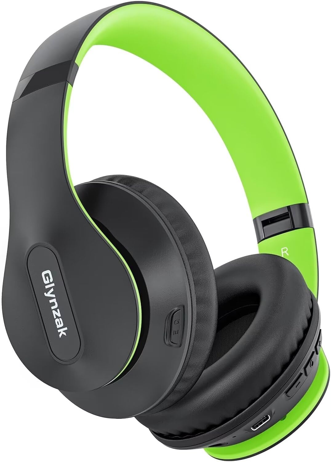Wireless Bluetooth Headphones Over Ear 65H Playtime HiFi Stereo Headset with Microphone and 6EQ Modes Foldable Bluetooth V6.0 Headphones for Desktop Computer Laptop Rose Gold