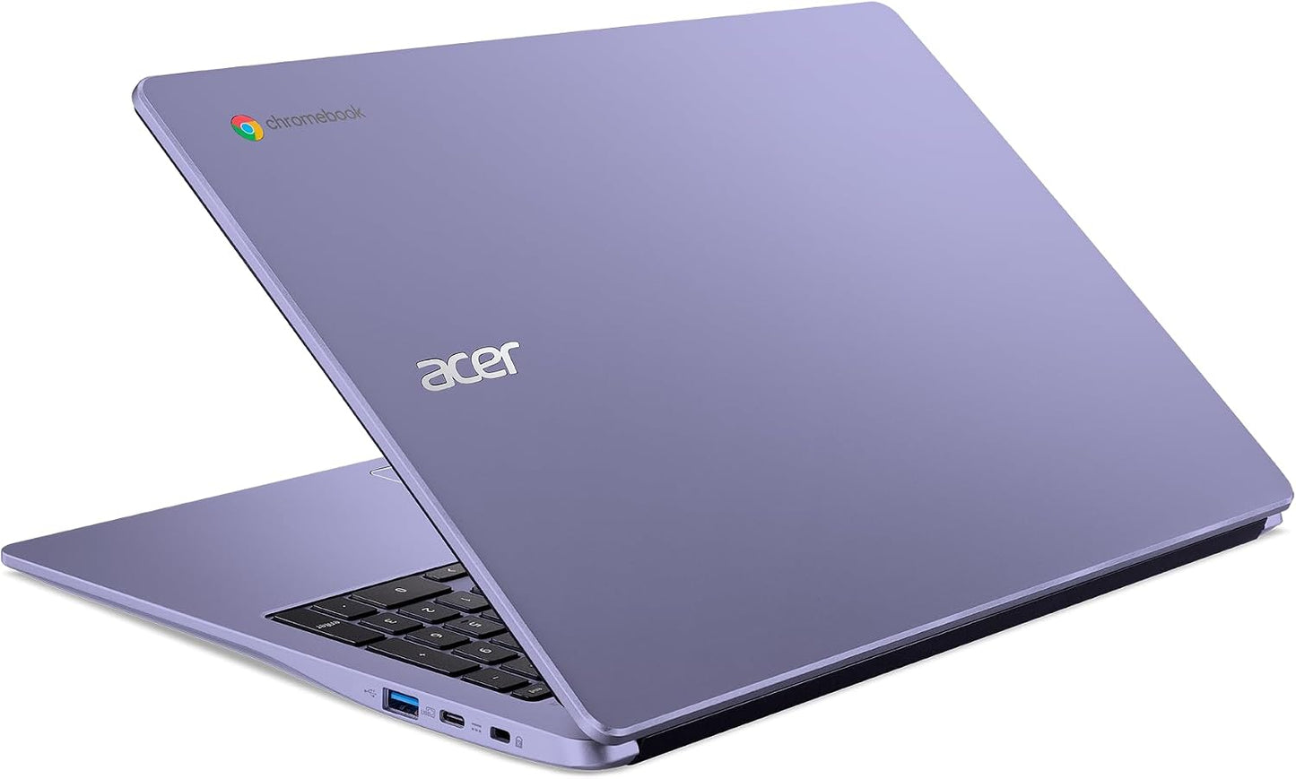 Acer Chromebook | 15.6" Full HD Display | Intel N4500 CPU | 4GB RAM | 64GB eMMC | Lavender (1 YR Manufacturer Warranty) (Renewed)