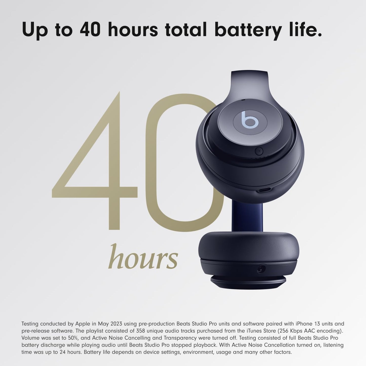 Beats Studio Pro - Black + AppleCare+