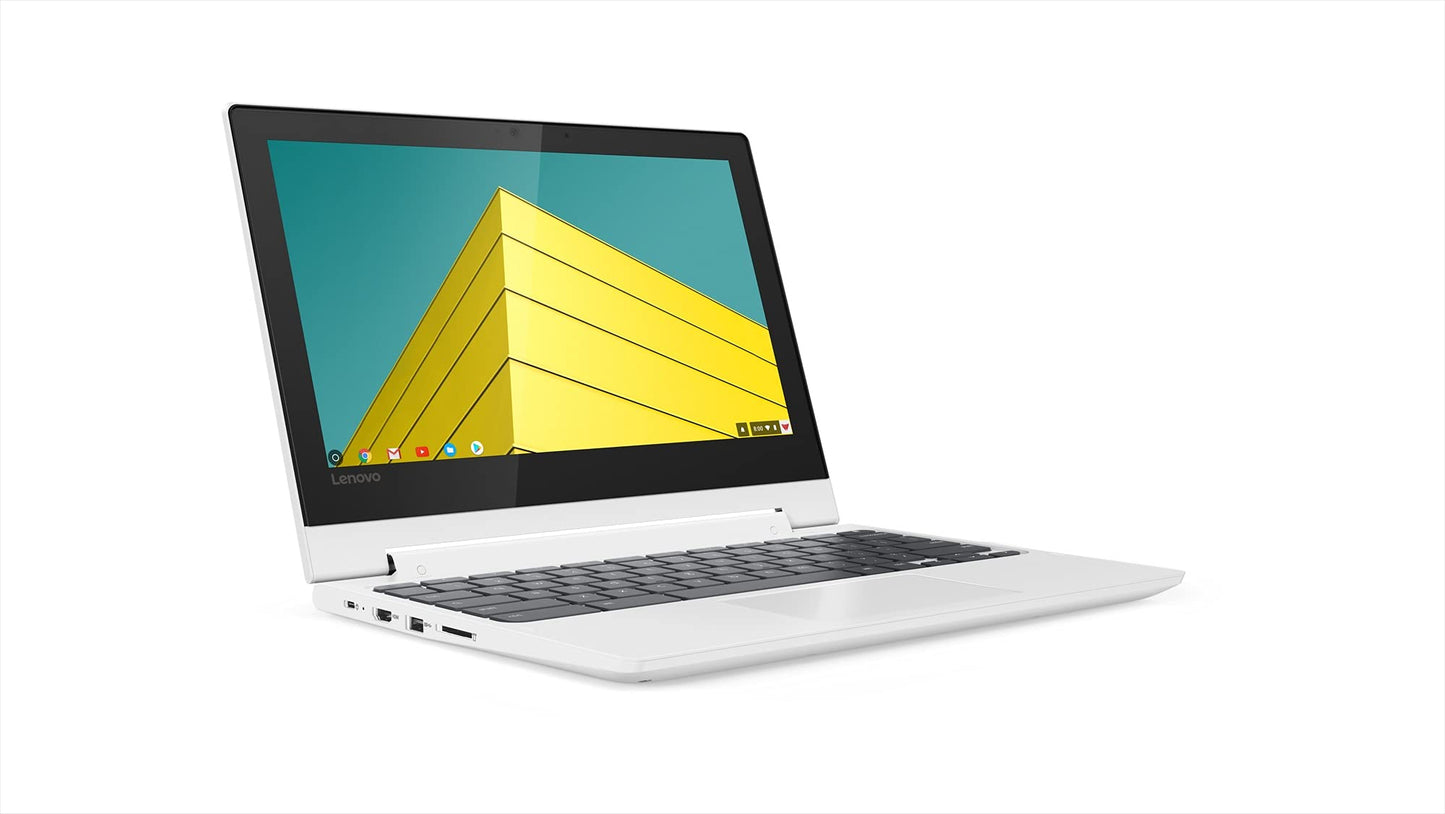 Lenovo Slim 3 Chromebook, 14″ FHD IPS Touchscreen Laptop, MediaTek Kompanio 520 Processor, 4GB RAM, 224GB Storage (64GB eMMC+160GB Docking Station Set), Webcam, Chrome OS, Abyss Blue