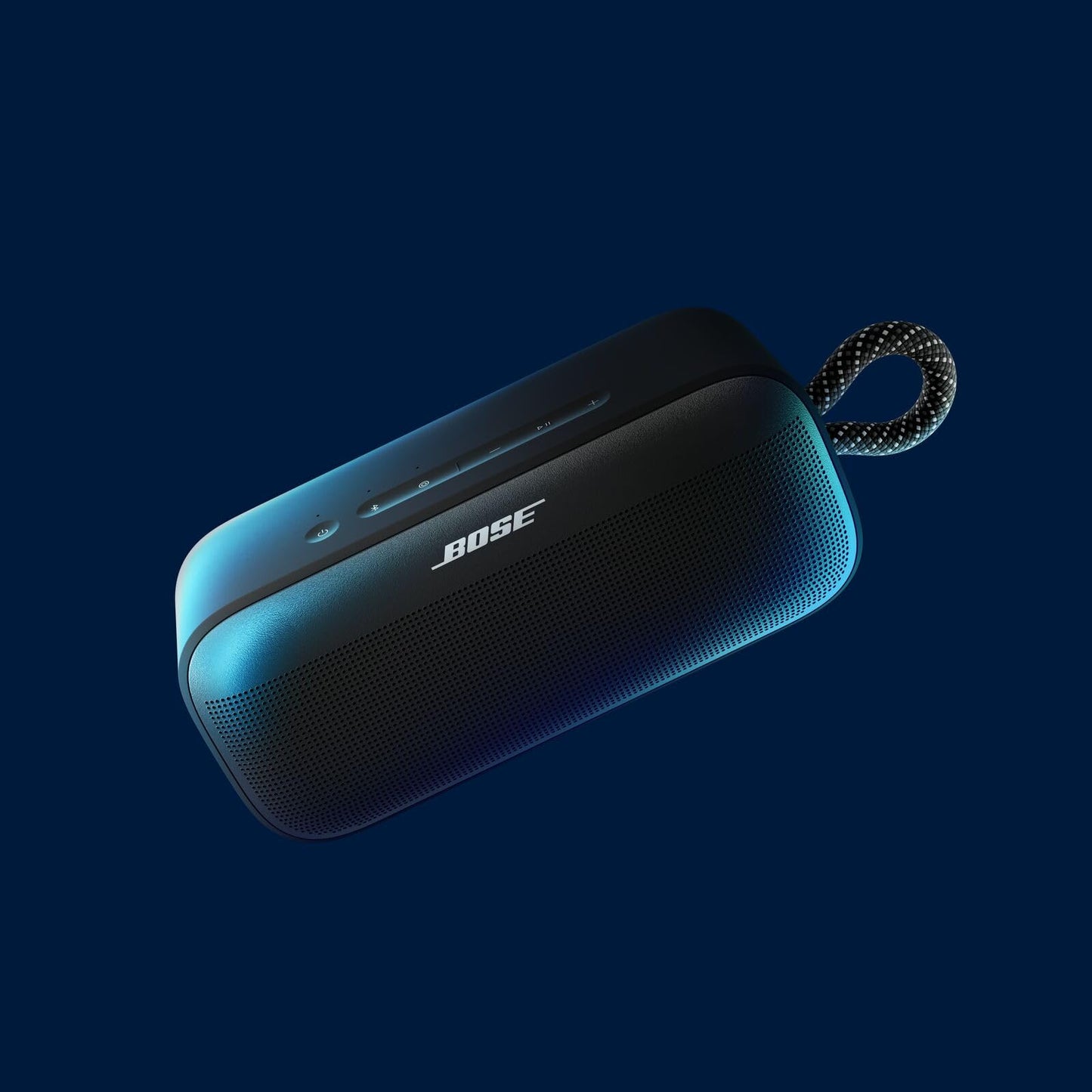 Bose SoundLink Plus Portable Bluetooth Speaker, Wireless Outdoor Speaker, Up to 20 Hours Battery Life, Waterproof and Dustproof, Blue Dusk