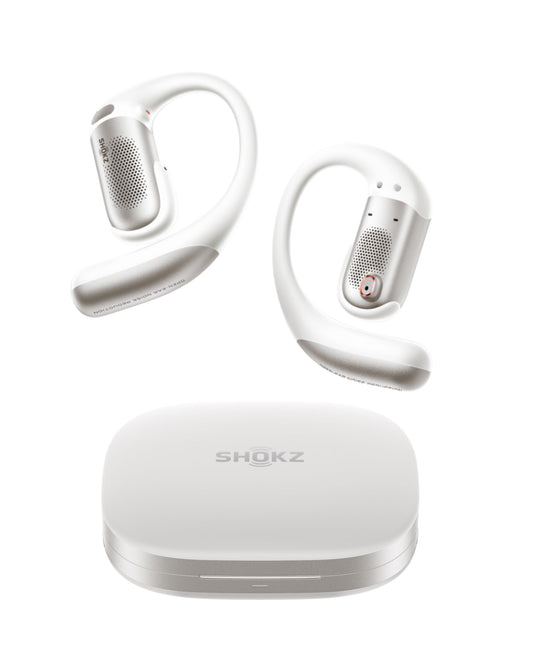 SHOKZ OpenFit Pro Open-Ear True Wireless Earbuds with Open-Ear Noise Reduction, Optimised for Dolby Atmos, Deep Bass, 50H Playtime, AI-Powered Clear Calls for Work, Sport, Bluetooth 6.1, IP55, Black