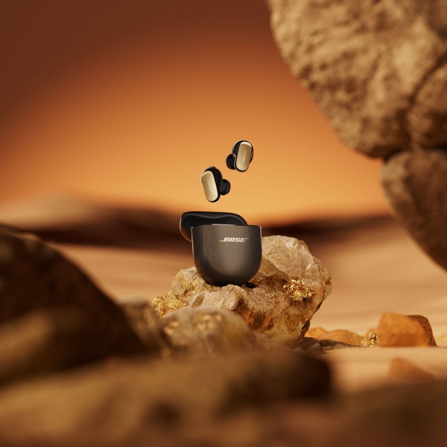 Bose QuietComfort Ultra Earbuds (2nd Gen) - Wireless Noise Cancelling Earbuds with Mic, Immersive Audio, USB-C Charging, Up to 6 Hours Battery, IPX4 Rating, White Smoke