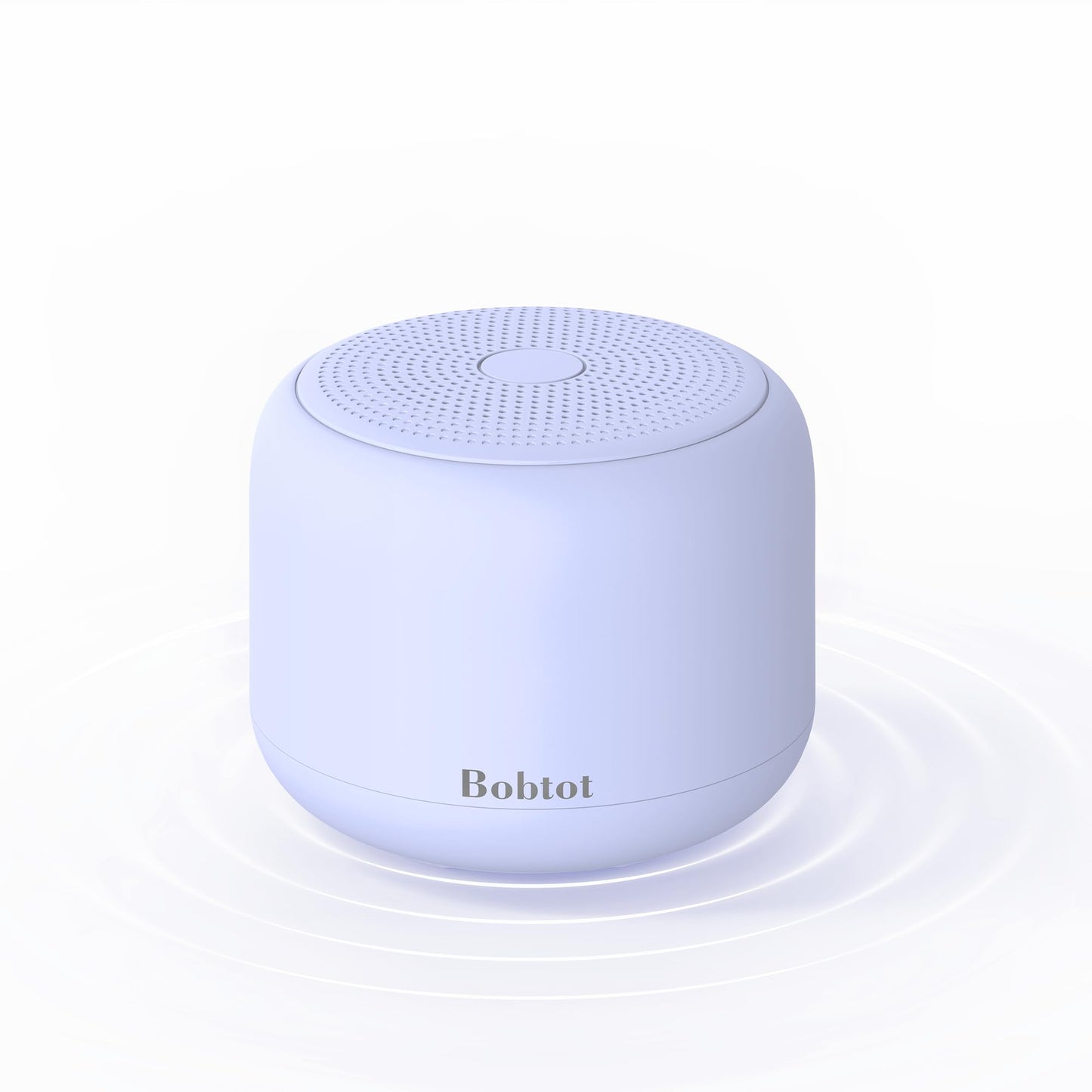 Bobtot Portable Bluetooth Speakers with Strap Easy to Carry, Wireless IPX5 Waterproof Mini Speaker with Loud Stereo Sound, 20 Hours Playtime, Rechargeable Battery, Built-in Microphone (Pink)