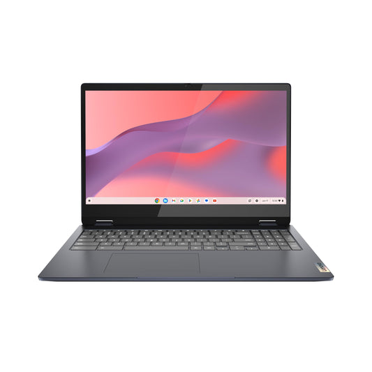 Lenovo Slim 3 Chromebook, 14″ FHD IPS Touchscreen Laptop, MediaTek Kompanio 520 Processor, 4GB RAM, 224GB Storage (64GB eMMC+160GB Docking Station Set), Webcam, Chrome OS, Abyss Blue