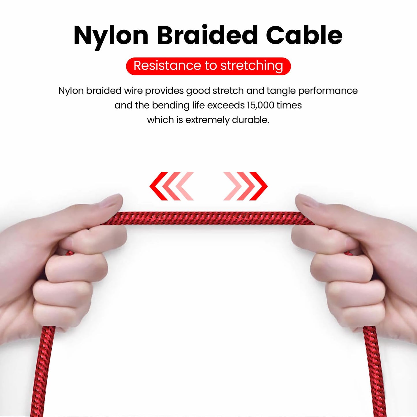 MOSWAG 10FT/3Meters 3.5mm Audio Auxiliary Jack Cable 3 Pole to 3.5mm Aux Cable Male to Male Aux Cord Nylon Braided Stereo Jack Cord for Phones, Headphones, Speakers, Tablets, PCs, Music Players and More