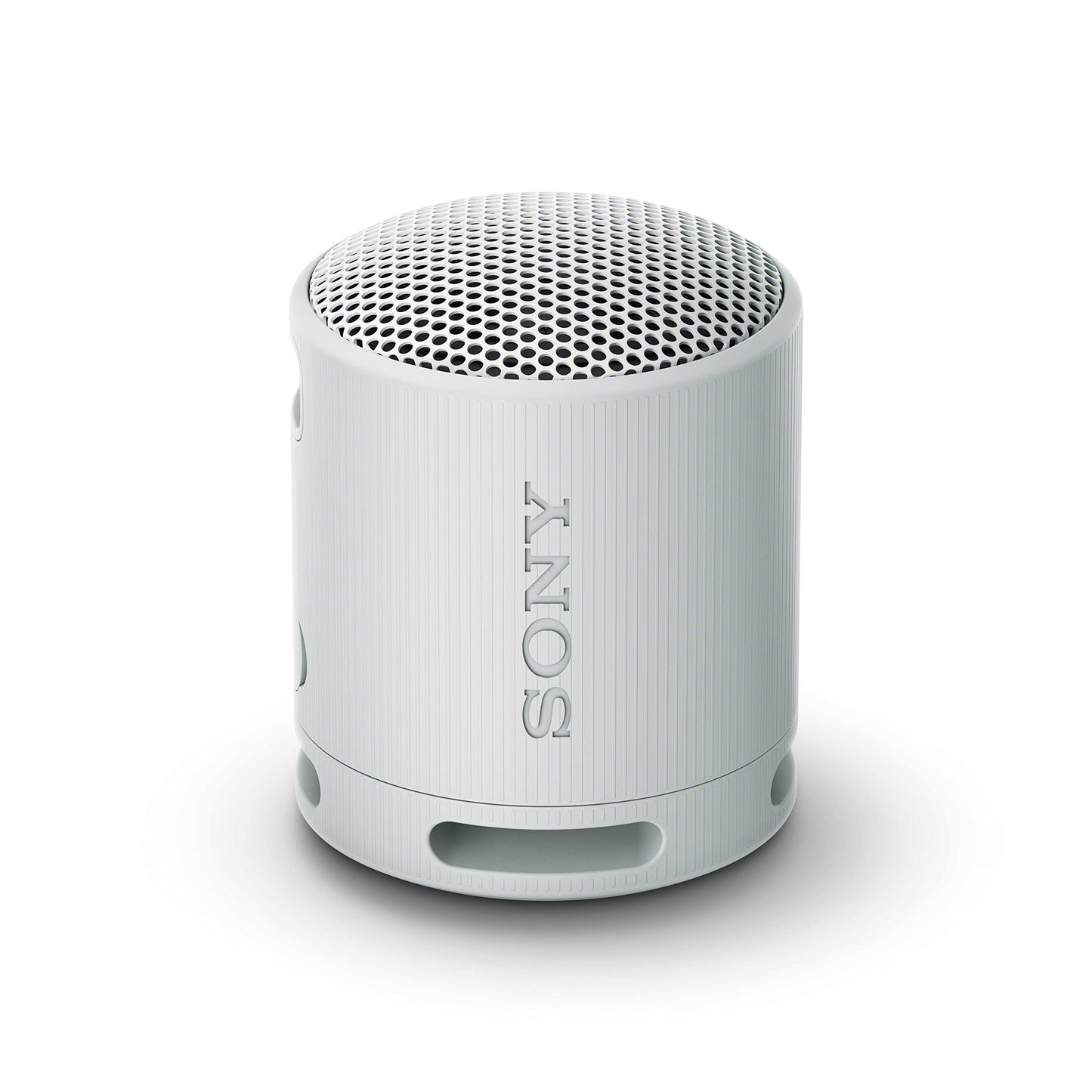 Sony SRS-XB100 Wireless Bluetooth Portable Lightweight Super-Compact Travel Speaker, Extra-Durable IP67 Waterproof & Dustproof, 16 Hour Battery, Versatile Strap, and Hands-Free Calling, Grey New