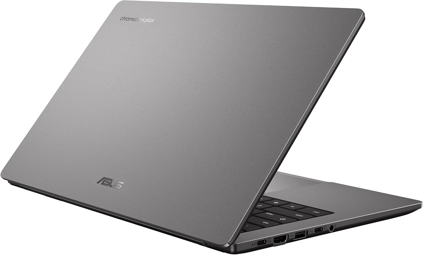 ASUS Chromebook Plus CX14, 14” 16:9 FHD (1920 x 1080) Anti-Glare Display, Intel Core 3-N355 Processor, 128GB Storage, 8GB RAM, ChromeOS, Rock Grey, CX1405CTA-AS31-CB