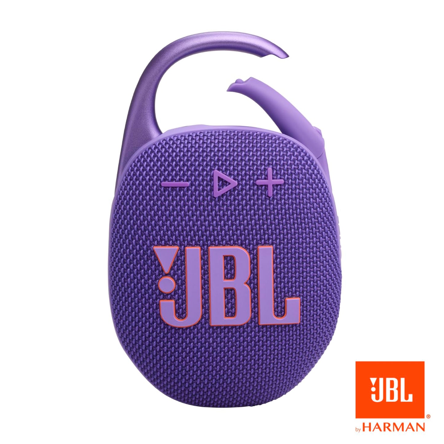 JBL Clip 5 - Ultra-Portable, Waterproof and Dustproof Bluetooth Speaker, Integrated Carabiner, Up to 12 Hours of Play, Made in Part with Recycled Materials (Blue)