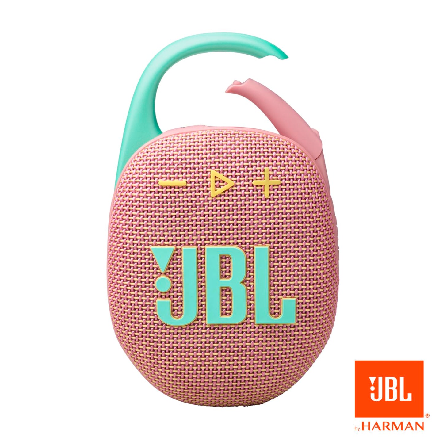 JBL Clip 5 - Ultra-Portable, Waterproof and Dustproof Bluetooth Speaker, Integrated Carabiner, Up to 12 Hours of Play, Made in Part with Recycled Materials (Blue)