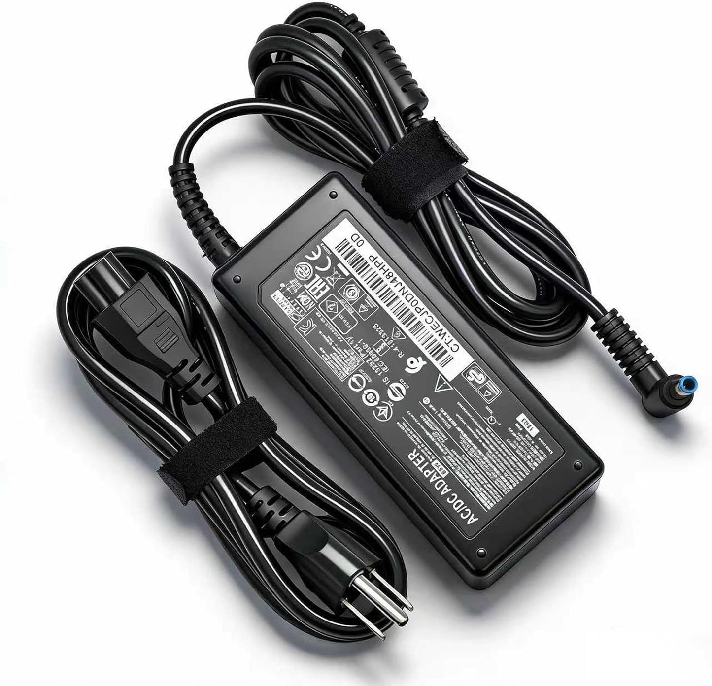65W 45W Blue Tip Laptop Charger Compatible with HP ProBook 450 430 440 445 640 650 G4 G5 G6 G7 G8 G9 G10, EliteBook 840 850 845 830 820 G8 G7 G6 G5 G4 G3 Power Supply Adapter Cord