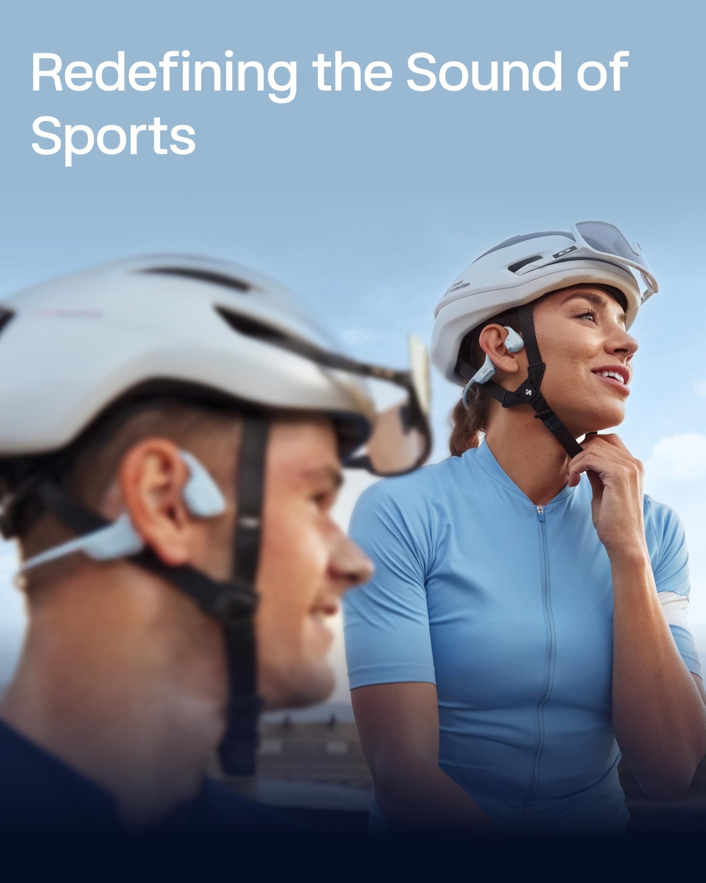 SHOKZ OpenRun Pro 2-Bone Conduction Headphones,Open-Ear Bluetooth Wireless Sport Earphones for Running,Workouts-Sweat Resistant,Comfortable Fit-Deep Bass,Smart Mic,Reflective Strip,Mini,Black