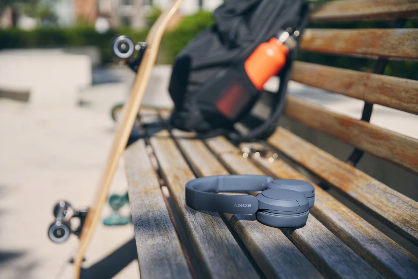 Sony WH-CH520 Wireless Headphones Bluetooth On-Ear Headset with Microphone, Black
