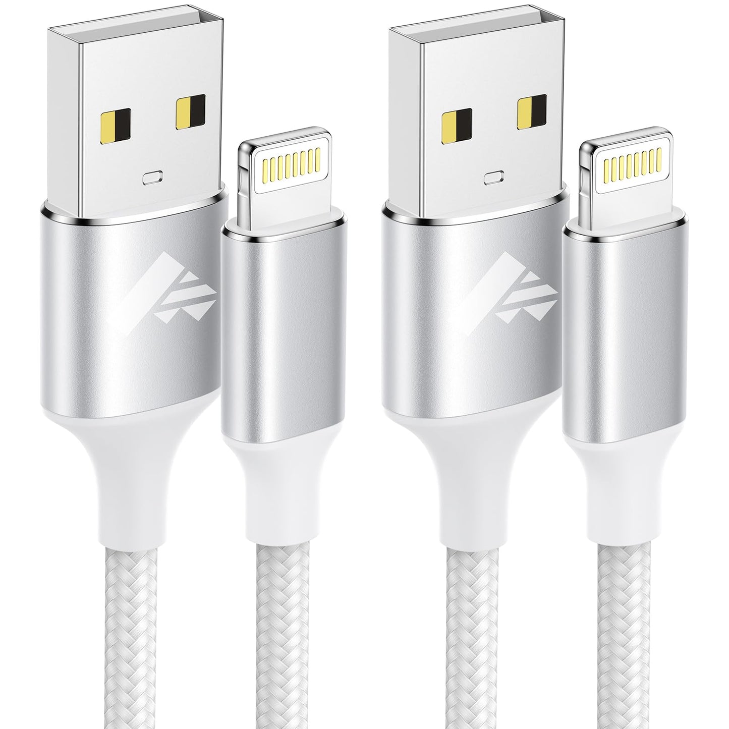 iPhone Charger [Apple MFi Certified] 6FT USB Charger Cable Fast Charging USB to Lightning Cable Braided Cord Compatible with iPhone 14 13 12 11 Pro Max XR XS X 8 7 6 Plus SE, iPad