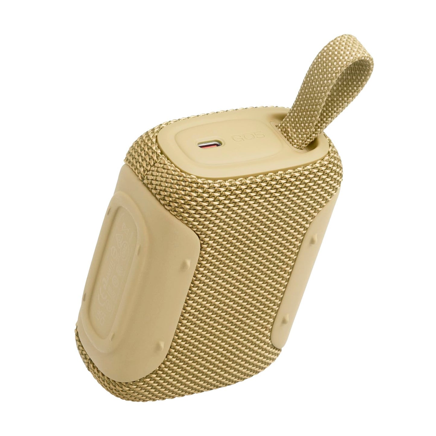 JBL Go 5 - Ultra-Portable Waterproof & Drop-Proof Speaker with JBL Legendary Sound & Ambient Edge Lighting, AirTouch Instant Stereo Pairing or Link Multiple Compatible Speakers via Auracast™ (Pink)