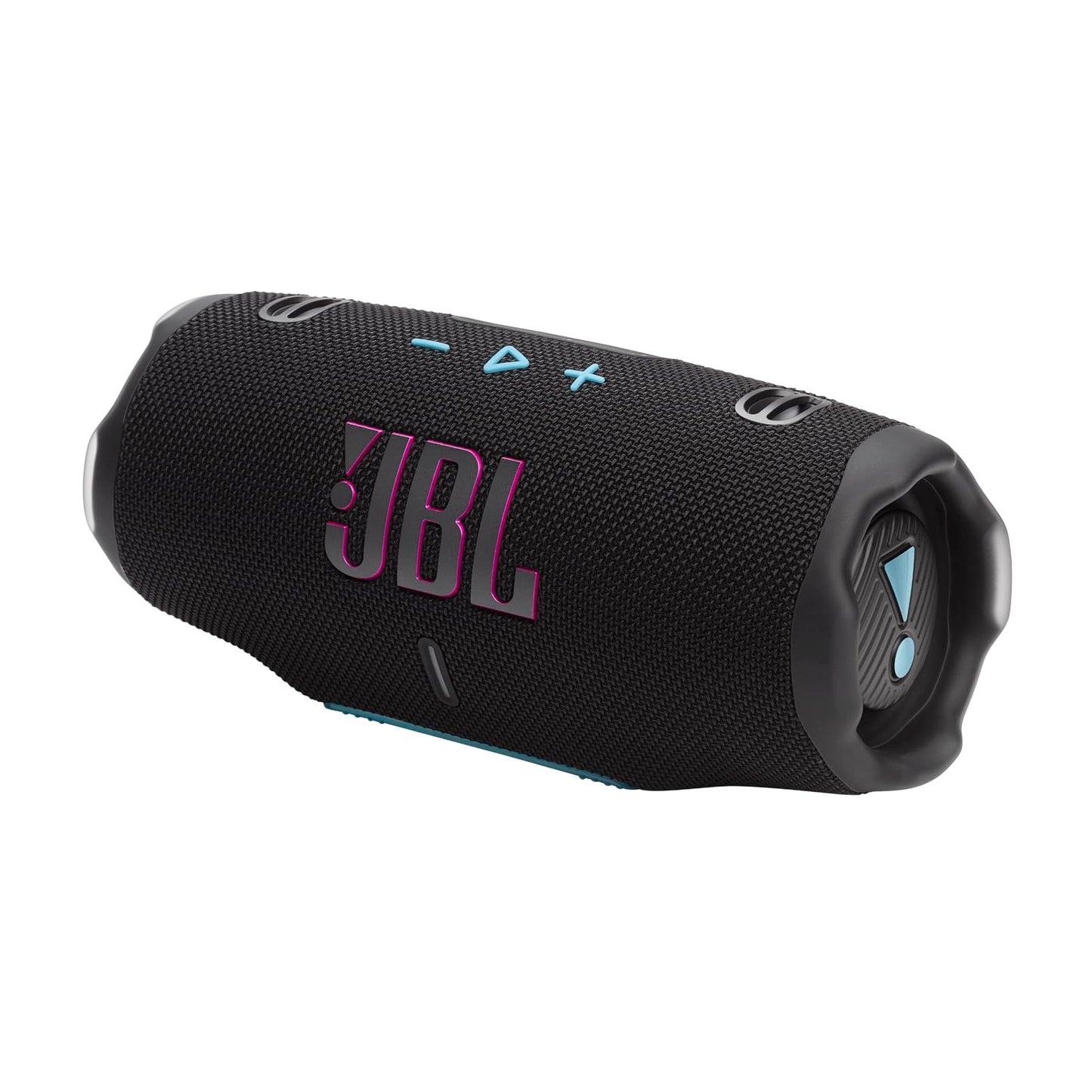 JBL Charge 6 - Portable Waterproof & Drop-Proof Bluetooth Speaker, Bold Pro Sound with AI Sound Boost, 28Hrs of Playtime, Built-in powerbank & Comes with a Sturdy/Removable Carrying Strap (Black)