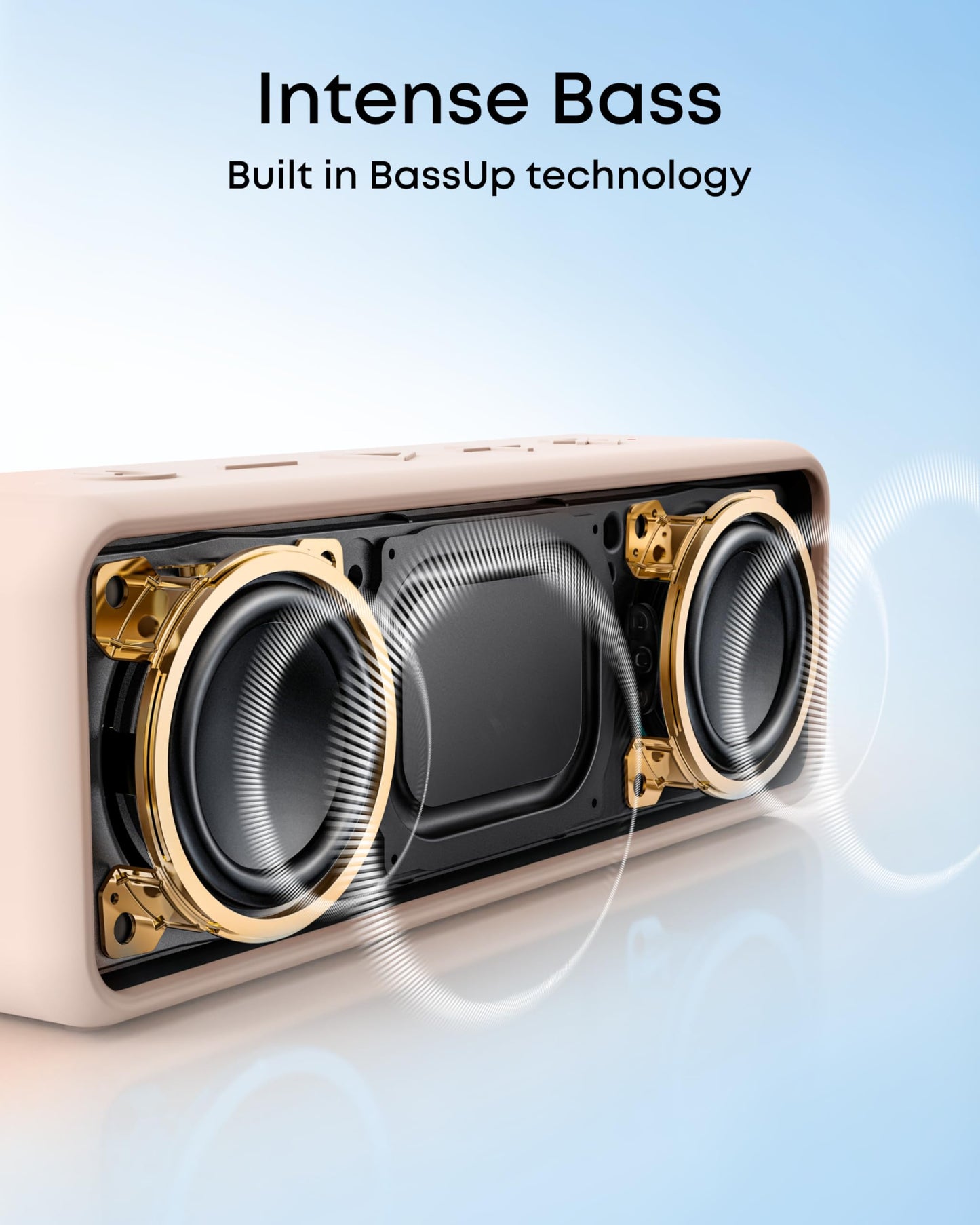 Anker Soundcore 2 Portable Bluetooth Speaker with 12W Stereo Sound, Bluetooth 5, Bassup, IPX7 Waterproof, 24-Hour Playtime, Wireless Stereo Pairing, Speaker for Home, Outdoors, Travel
