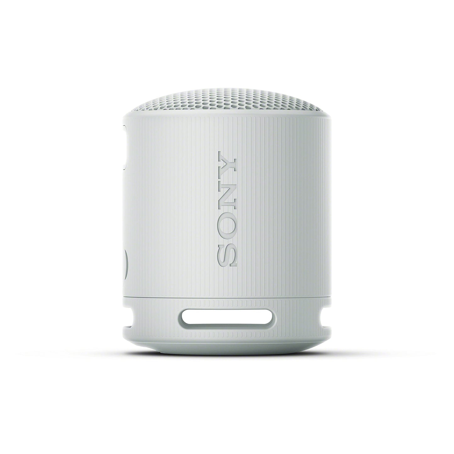 Sony SRS-XB100 Wireless Bluetooth Portable Lightweight Super-Compact Travel Speaker, Extra-Durable IP67 Waterproof & Dustproof, 16 Hour Battery, Versatile Strap, and Hands-Free Calling, Grey New