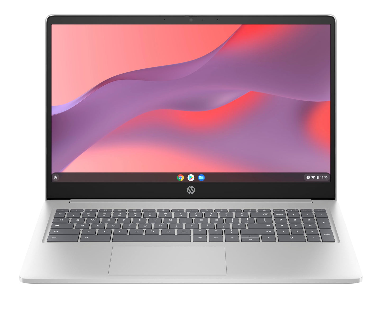 HP Chromebook Plus 15.6 inch Laptop, Full HD Display, Intel Core i3-N305, 8 GB RAM, 256 GB UFS, Intel UHD Graphics, Chrome OS, 15a-nb0006ca