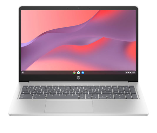 HP Chromebook Plus 15.6 inch Laptop, Full HD Display, Intel Core i3-N305, 8 GB RAM, 256 GB UFS, Intel UHD Graphics, Chrome OS, 15a-nb0006ca