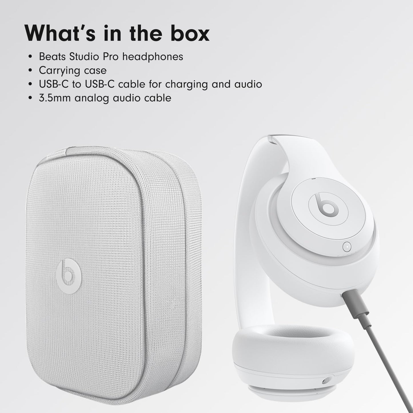 Beats Studio Pro - Black + AppleCare+