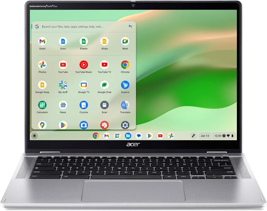 Acer Chromebook CP314-2HN-C4GZ, 14in FHD Touchscreen Laptop, 1920 x 1080, Intel N100, 8GB RAM, 128GB SSD eMMC, Convertible, Chrome OS