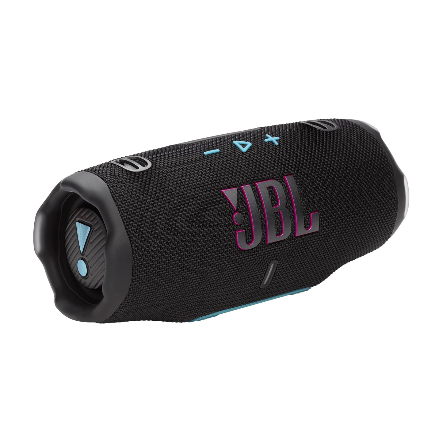 JBL Charge 6 - Portable Waterproof & Drop-Proof Bluetooth Speaker, Bold Pro Sound with AI Sound Boost, 28Hrs of Playtime, Built-in powerbank & Comes with a Sturdy/Removable Carrying Strap (Black)