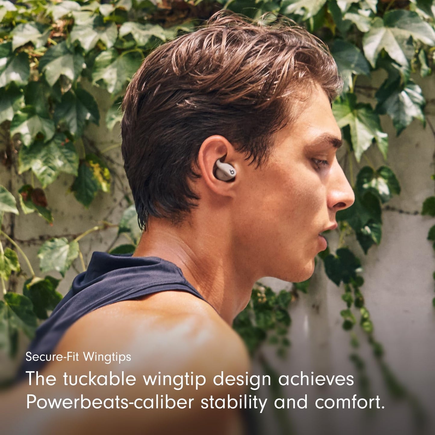 Beats - Powerbeats Fit - Wireless Noise-Cancelling Workout Earbuds with Ultimate Secure Fit, IPX4, Up to 30H of Battery Life & Charging case, Compatible with Apple & Android - Spark Orange