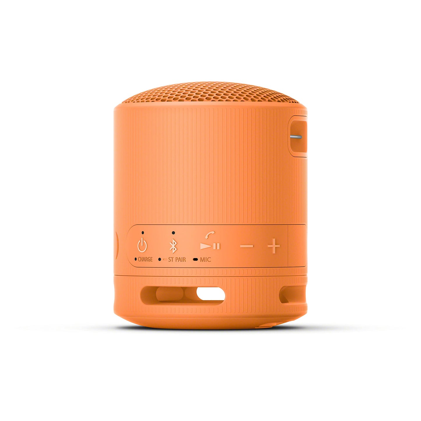 Sony SRS-XB100 Wireless Bluetooth Portable Lightweight Super-Compact Travel Speaker, Extra-Durable IP67 Waterproof & Dustproof, 16 Hour Battery, Versatile Strap, and Hands-Free Calling, Grey New