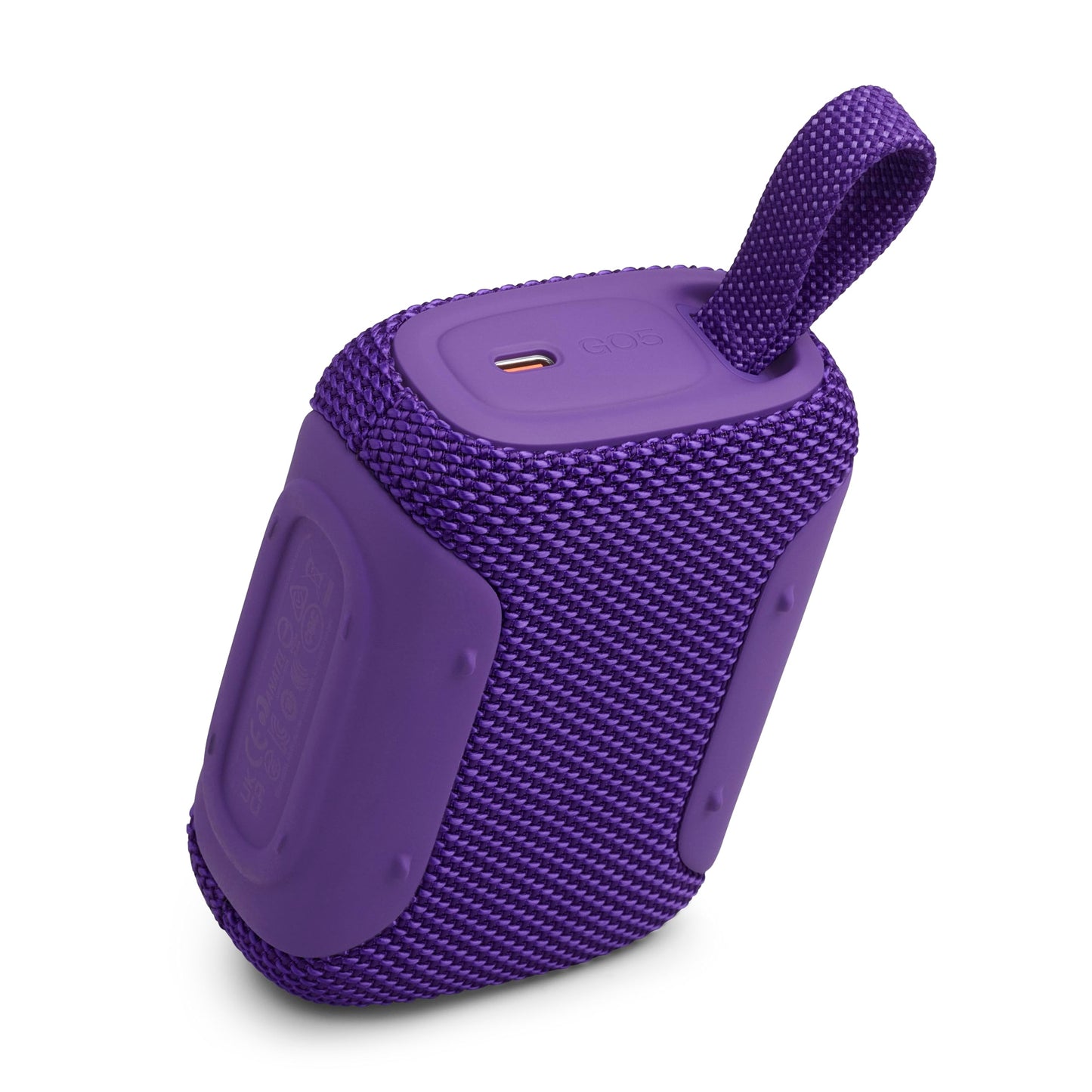 JBL Go 5 - Ultra-Portable Waterproof & Drop-Proof Speaker with JBL Legendary Sound & Ambient Edge Lighting, AirTouch Instant Stereo Pairing or Link Multiple Compatible Speakers via Auracast™ (Pink)