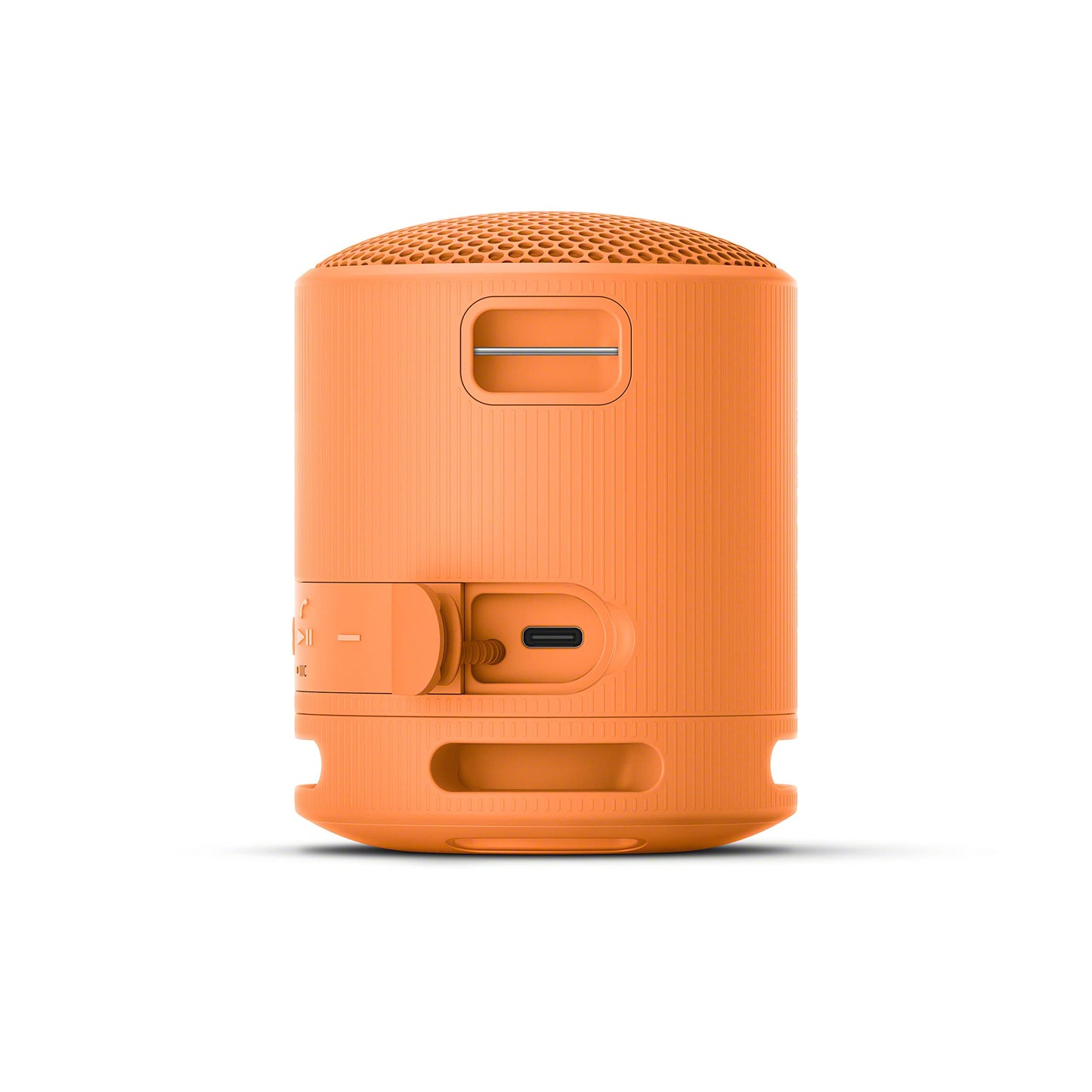 Sony SRS-XB100 Wireless Bluetooth Portable Lightweight Super-Compact Travel Speaker, Extra-Durable IP67 Waterproof & Dustproof, 16 Hour Battery, Versatile Strap, and Hands-Free Calling, Grey New