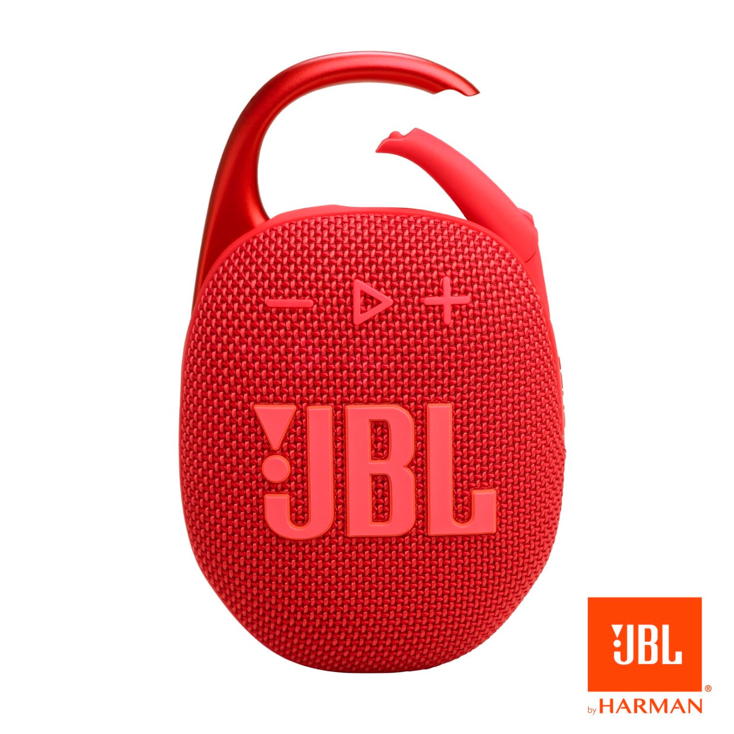 JBL Clip 5 - Ultra-Portable, Waterproof and Dustproof Bluetooth Speaker, Integrated Carabiner, Up to 12 Hours of Play, Made in Part with Recycled Materials (Blue)