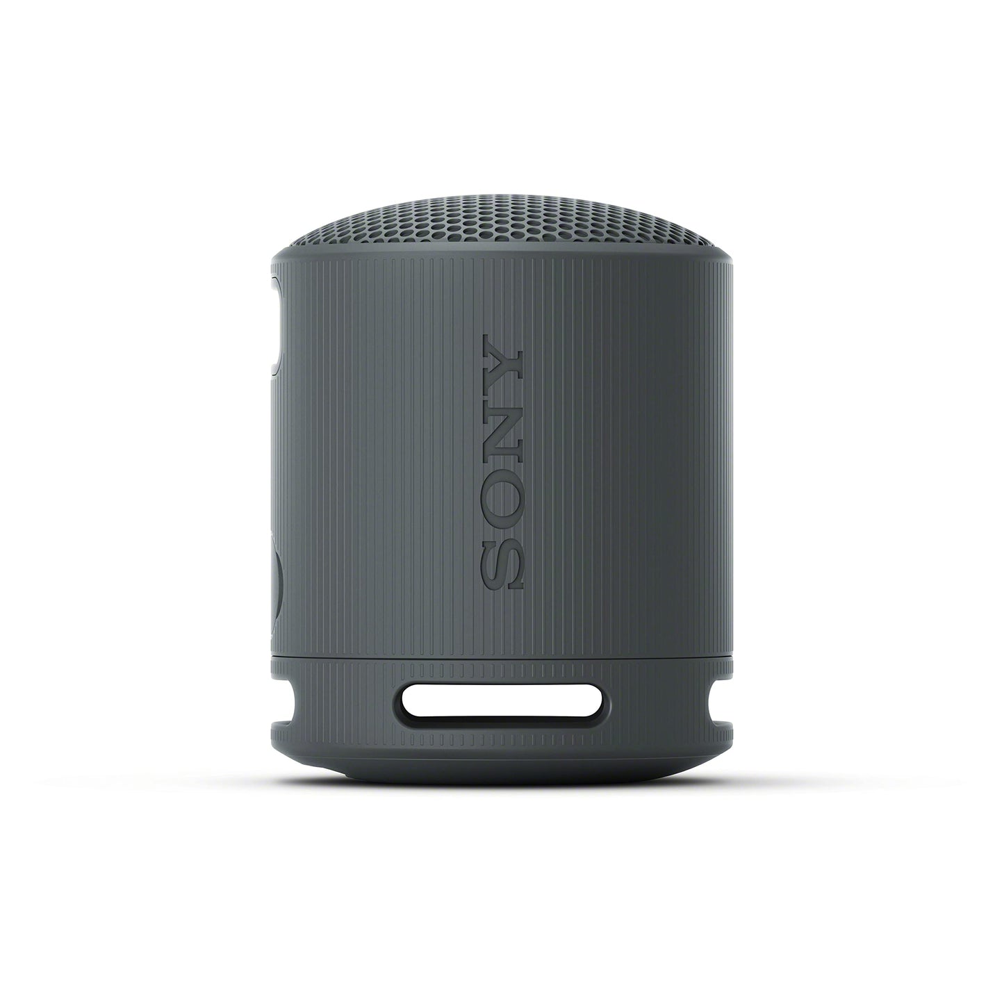 Sony SRS-XB100 Wireless Bluetooth Portable Lightweight Super-Compact Travel Speaker, Extra-Durable IP67 Waterproof & Dustproof, 16 Hour Battery, Versatile Strap, and Hands-Free Calling, Grey New