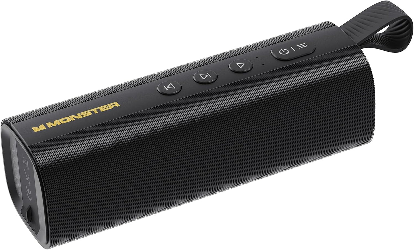 Monster S290 Bluetooth Speaker, Portable Bluetooth Speaker with 30W Loud Stereo Sound, Bluetooth 6.0, 20H Playtime, TWS Pairing, Support AUX/TF Card, IPX6 Waterproof Wireless Speaker for Home, Travel
