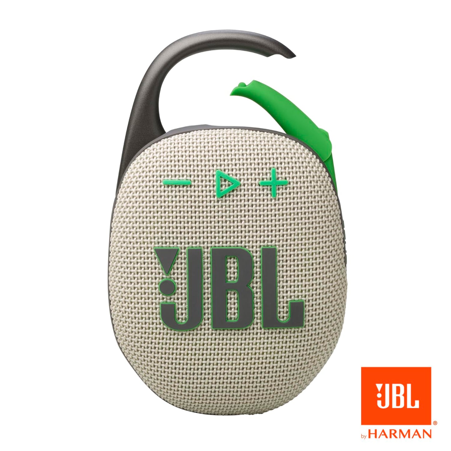 JBL Clip 5 - Ultra-Portable, Waterproof and Dustproof Bluetooth Speaker, Integrated Carabiner, Up to 12 Hours of Play, Made in Part with Recycled Materials (Blue)