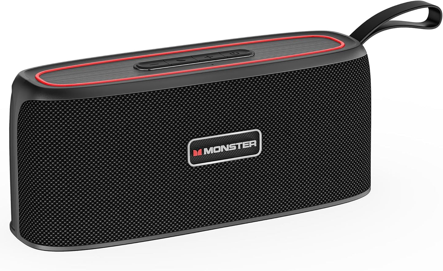 Monster Portable Bluetooth Speaker, 30W Loud Sound Wireless Speaker, IPX6 Waterproof Speaker, 17 Hours Playback, Bluetooth 5.4 TWS Pairing Portable Speakers for Home, Outdoors