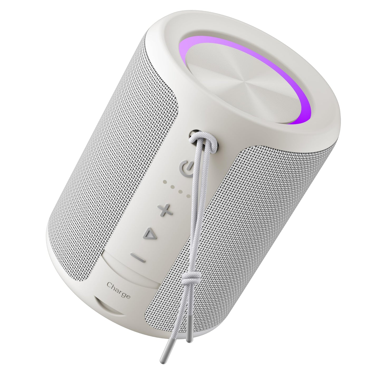 Portable Bluetooth Speaker Wireless, IPX7 Waterproof Dustproof Mini Speakers, 20W Loud Bass Stereo, 15H Playtime, BT5.3 & TWS, RGB Light, for Outdoor/Shower/Home/Party, Stocking Stuffers