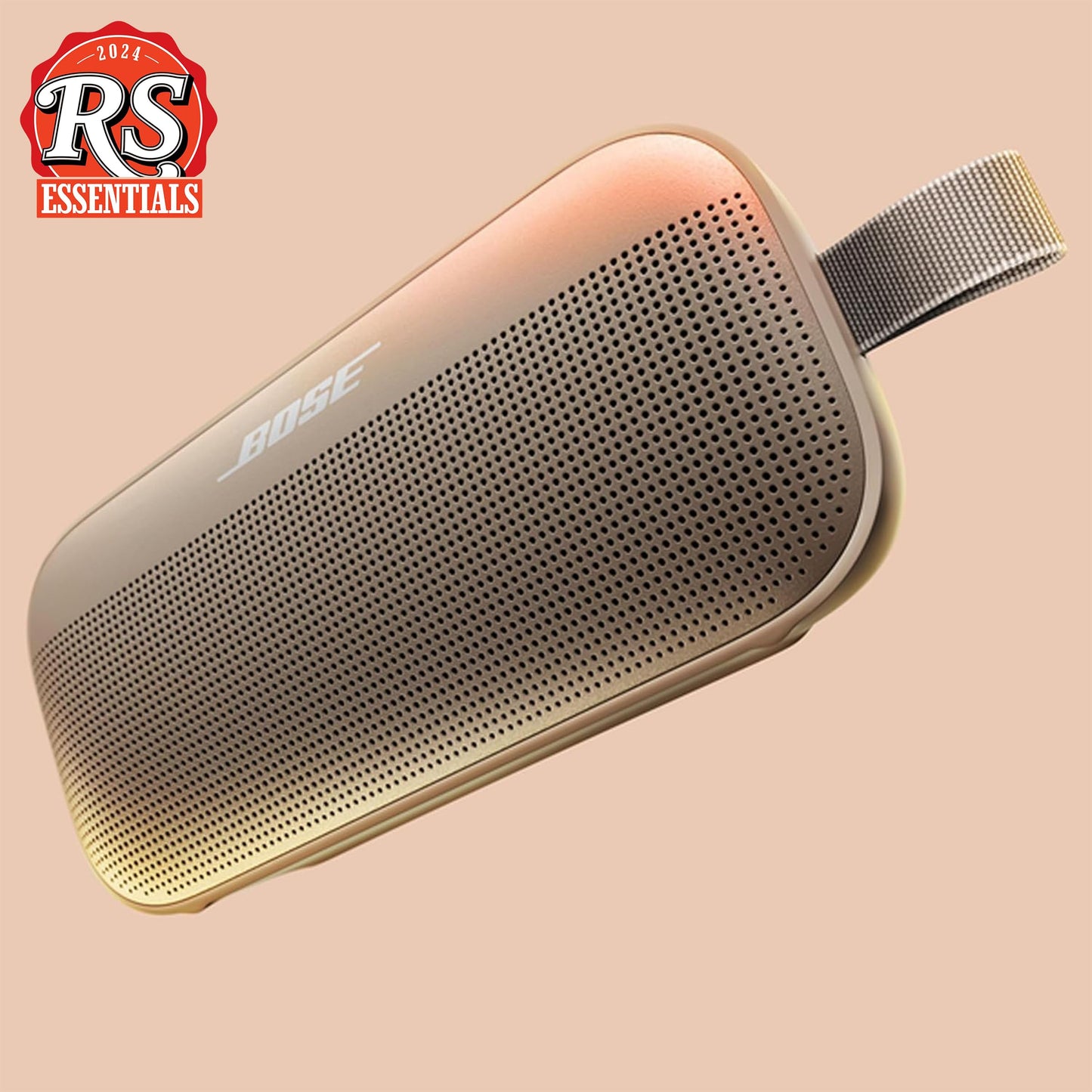 Bose SoundLink Flex Bluetooth Speaker (2nd Gen) - Portable Outdoor Speaker with Hi-Fi Audio, Waterproof and Dustproof, USB-C, Up to 12 Hours Battery Life, Fog Grey