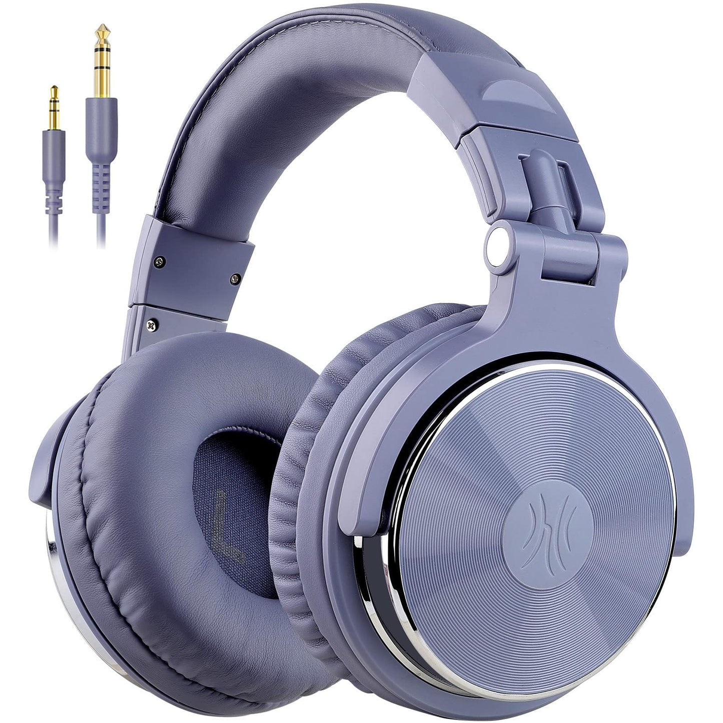 OneOdio Pro-10 Over-Ear Wired Headphones for School, Studio Monitor & Mixing, DJ Stereo Headsets, 50mm Neodymium Drivers, In-Line Mic, 3.5mm/6.35mm Jack for AMP, Computer, Recording, Phone, Piano, Guitar