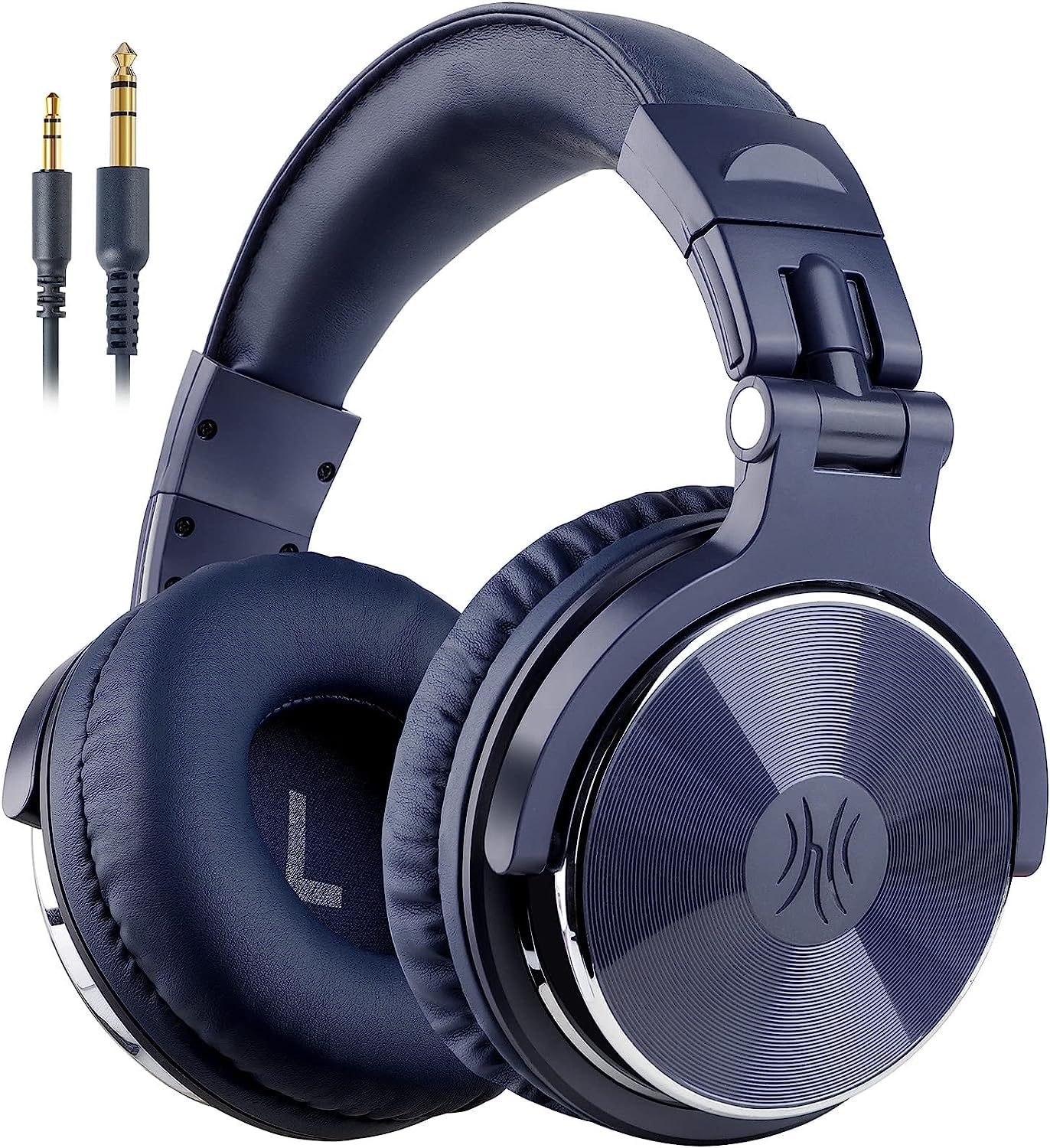 OneOdio Pro-10 Over-Ear Wired Headphones for School, Studio Monitor & Mixing, DJ Stereo Headsets, 50mm Neodymium Drivers, In-Line Mic, 3.5mm/6.35mm Jack for AMP, Computer, Recording, Phone, Piano, Guitar